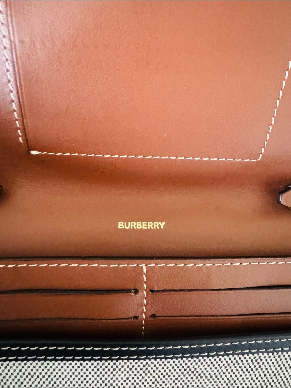 Burberry Horseferry Canvas Letter Crossbody - Picture 10 of 16